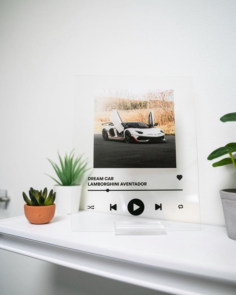 Custom Acrylic Song Plaque