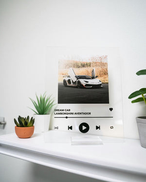 Custom Acrylic Song Plaque
