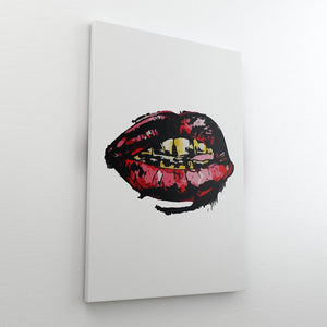 Talking Smack - Modern Canvas Wall Art