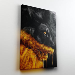 Gold Hunter - Modern Canvas Wall Art