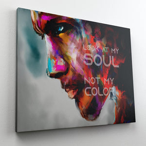 Soul Face - Modern Canvas Wall Art