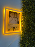 Custom Neon Acrylic Song  Plaque ( scan Spotify/YouTube)