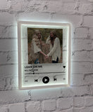 Custom Neon Acrylic Song Plaque