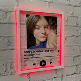 Custom Neon Acrylic Song Plaque