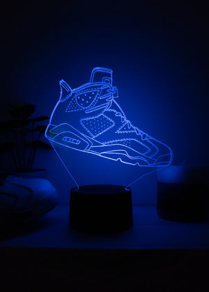 Retro Jordan 6: Sneaker LED Night Lamp