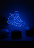 Retro Jordan 6: Sneaker LED Night Lamp