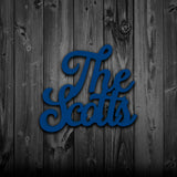 "The" Family Name Sign
