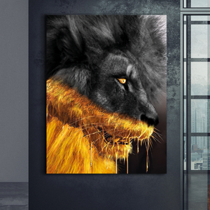 Gold Hunter - Modern Canvas Wall Art