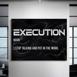 Execution - Modern Canvas Wall Art