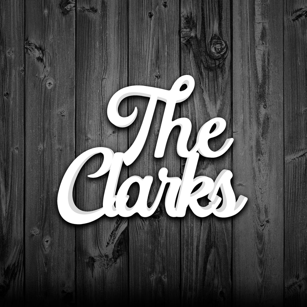 "The" Family Name Sign