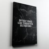 Difficult Roads - Modern Canvas Wall Art