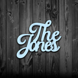 "The" Family Name Sign