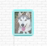 Custom Neon Acrylic Photo Plaque