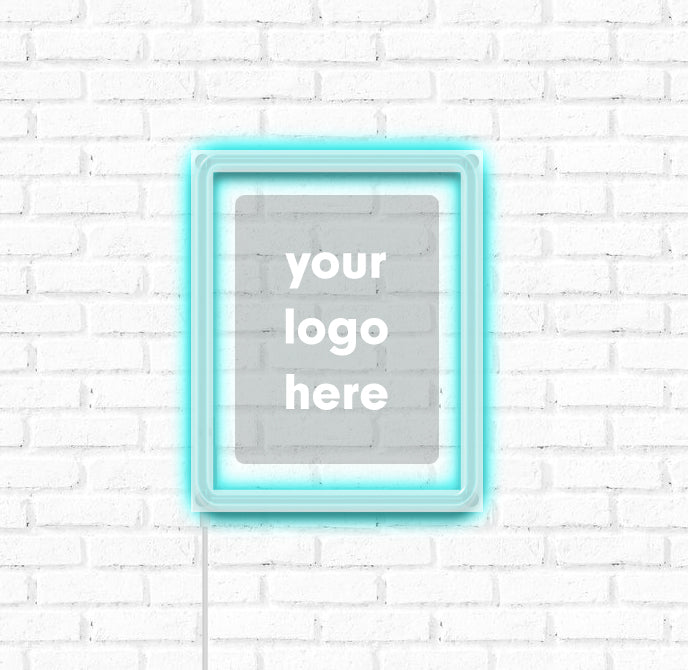 Custom Neon Acrylic Logo Plaque