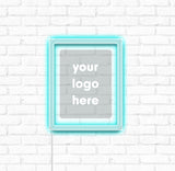Custom Neon Acrylic Logo Plaque