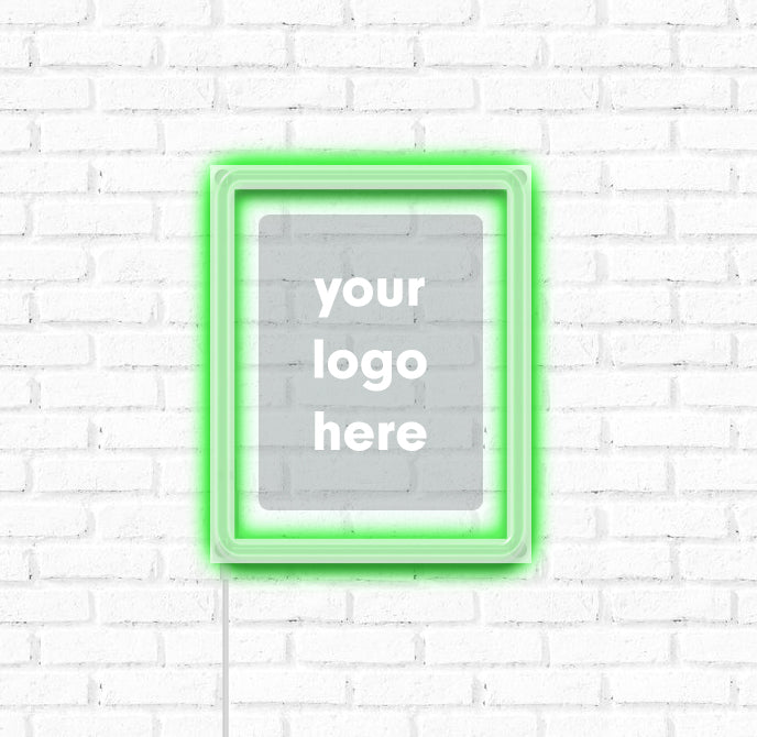 Custom Neon Acrylic Logo Plaque