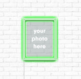 Custom Neon Acrylic Photo Plaque