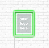 Custom Neon Acrylic Logo Plaque