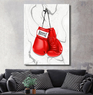 Hustle - Modern Canvas Wall Art