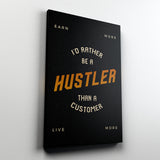 Hustler Mentality - Modern Canvas Wall Art