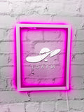 Custom Neon Acrylic Logo Plaque