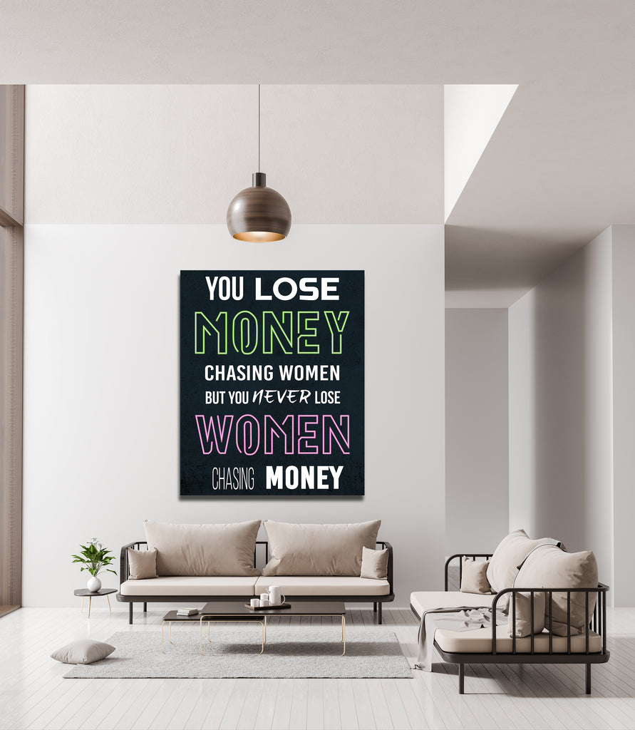 Money > Women - Modern Canvas Wall Art