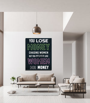 Money > Women - Modern Canvas Wall Art