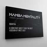 Mamba Mentality - Modern Canvas Wall Art