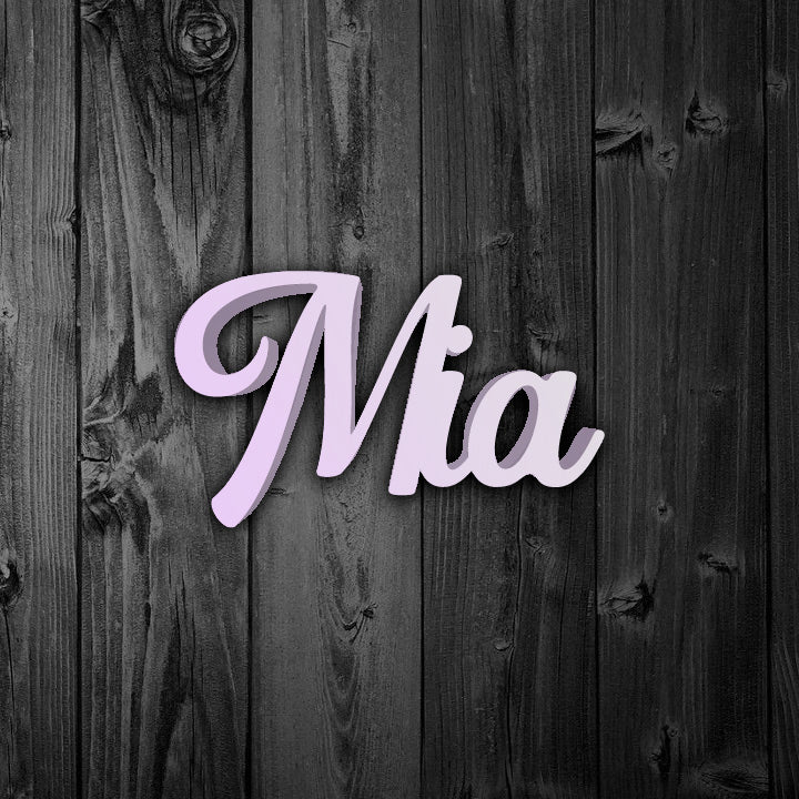 Custom Name Sign