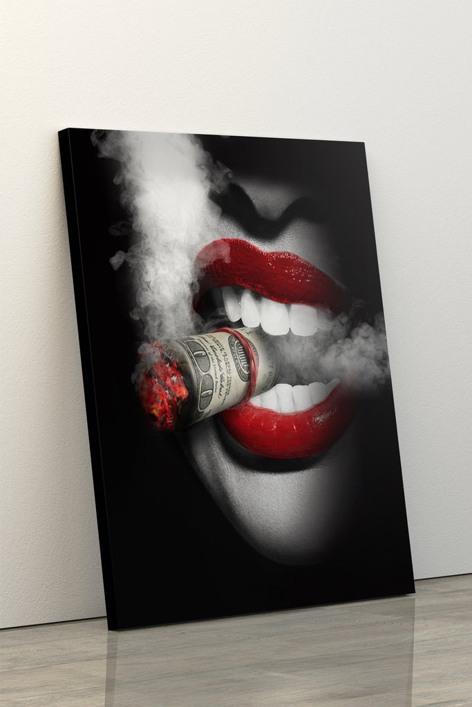 Money Talks - Modern Canvas Wall Art