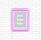 Custom Neon Acrylic Logo Plaque