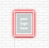 Custom Neon Acrylic Logo Plaque