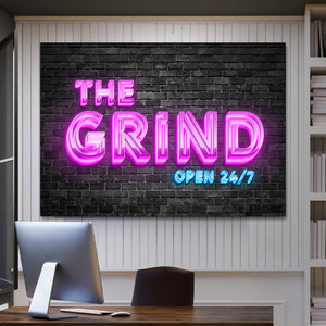 The Grind - Modern Canvas Wall Art