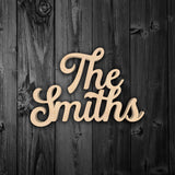 "The" Family Name Sign