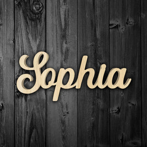 Custom Name Sign