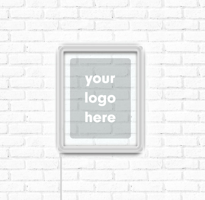 Custom Neon Acrylic Logo Plaque