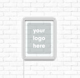 Custom Neon Acrylic Logo Plaque