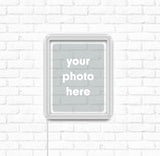Custom Neon Acrylic Photo Plaque