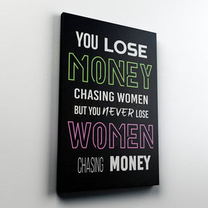 Money > Women - Modern Canvas Wall Art