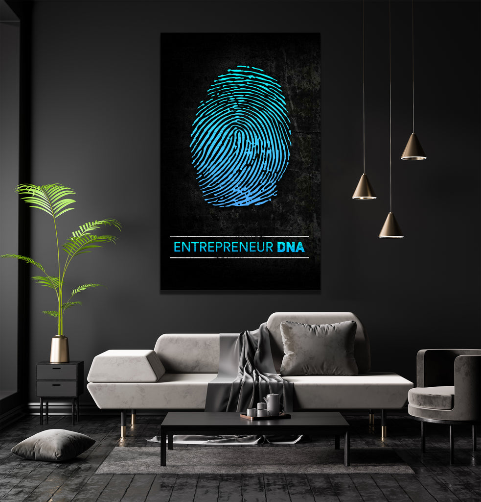 Entrepreneur DNA - Modern Canvas Wall Art
