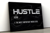 Hustle - Modern Canvas Wall Art