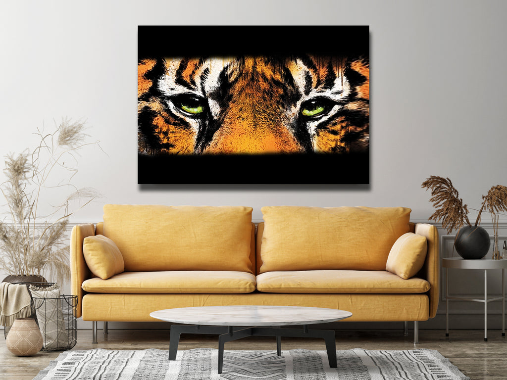 Eye Of The Tiger - Modern Canvas Wall Art